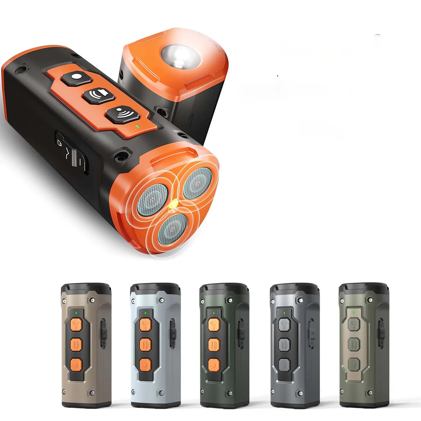 2023 Ultrasonic Dog Repeller with Flashlight Feature